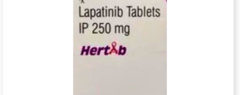 Lapatinib 250mg Hertab Tablet by Rizochem Pharmaceuticals