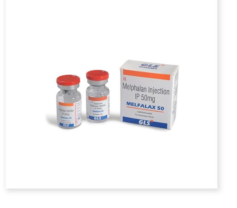Melphalan 50mg melfalax Injection by Rizochem Pharmaceuticals