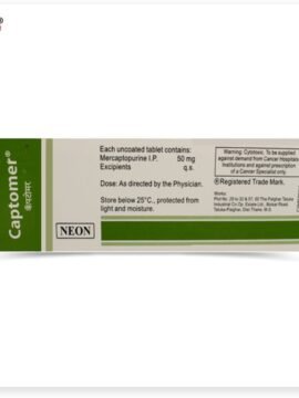 mercaptopurine 50 mg by Rizochem Pharmaceuticals