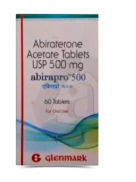 Abirapro Abiraterone 500mg Tablet - Effective prostate cancer treatment with Abiraterone acetate, 500mg dosage.