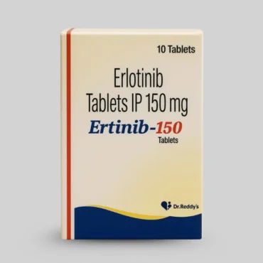 Erlotirel Erlotinib 100mg Tablet – Targeted therapy for non-small cell lung cancer and pancreatic cancer, offered by Rizochem Pharmaceuticals.