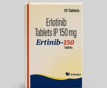 Erlotirel Erlotinib 100mg Tablet – Targeted therapy for non-small cell lung cancer and pancreatic cancer, offered by Rizochem Pharmaceuticals.