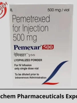 Pemexar Pemetrexed 500mg Injection | Rizochem Pharmaceuticals Export