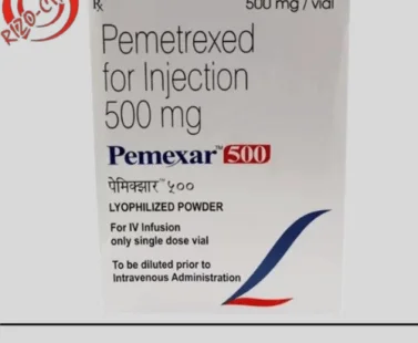Pemexar Pemetrexed 500mg Injection | Rizochem Pharmaceuticals Export