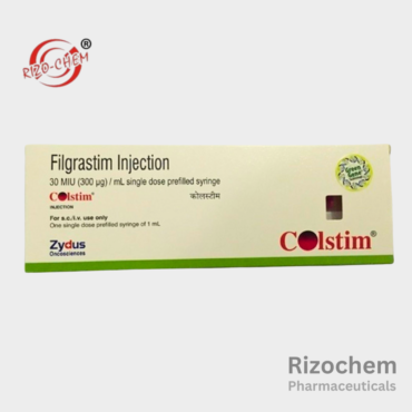 Filgrastim Injection 300 mcg boosts white blood cell production, helping to prevent infections in patients undergoing chemotherapy.