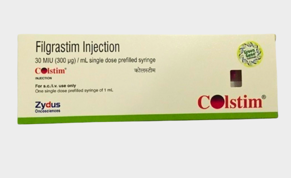 Filgrastim Injection 300 mcg boosts white blood cell production, helping to prevent infections in patients undergoing chemotherapy.