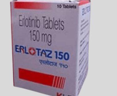 Erlotinib 150mg Tablet – Targeted therapy for non-small cell lung cancer and pancreatic cancer, available for export from Rizochem Pharmaceuticals.