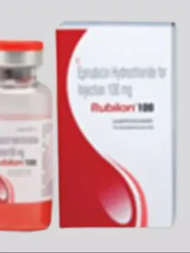 Rubilon Epirubicin 100mg Injection – A high-strength anthracycline chemotherapy medication used for treating breast cancer and other solid tumors. Exported globally by Rizochem Pharmaceuticals.