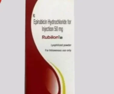 Epirubicin 50mg Injection – A chemotherapy medication from the anthracycline class used in the treatment of breast and other cancers. Exported globally by Rizochem Pharmaceuticals.