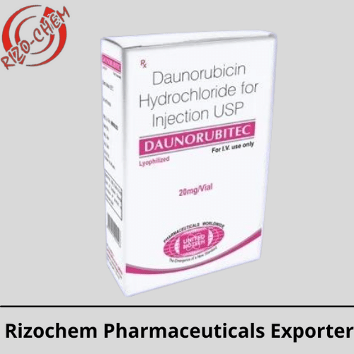Daunorubitec Daunorubicin 20mg Injection | Rizochem Pharmaceuticals
