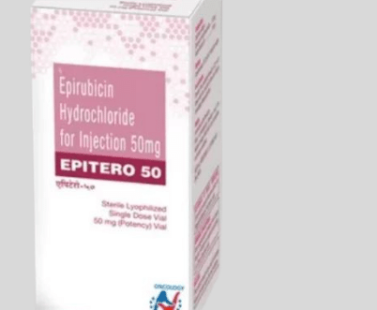 Epitero Epirubicin 50mg Injection – Potent anthracycline-based chemotherapy used for breast cancer and other cancers. Offered for international export by Rizochem Pharmaceuticals.
