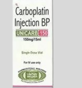 Unicarb 150 Carboplatin 150mg Injection | Rizochem Pharmaceuticals