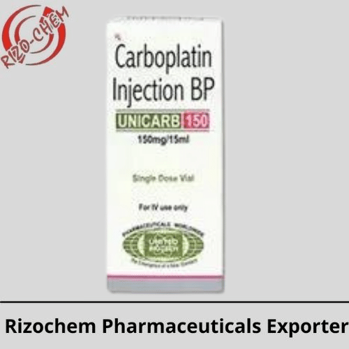 Unicarb 150 Carboplatin 150mg Injection | Rizochem Pharmaceuticals