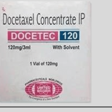 Docetec Docetaxel 120mg Injection | Rizochem Pharmaceuticals Exporter