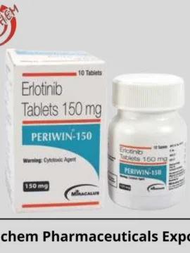 Periwin-150 Erlotinib 150mg Tablet | Rizochem Pharmaceuticals Exporter