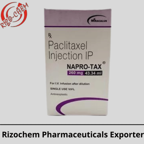 Napro-Tax Paclitaxel 260mg Injection | Rizochem Pharmaceuticals