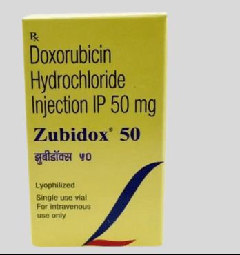 Zubidox Doxorubicin 50mg Injection – An anthracycline chemotherapy drug used for treating breast cancer, leukemia, lymphomas, and other cancers. Available for export from Rizochem Pharmaceuticals.