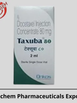 Taxuba Docetaxel 80mg Injection | Rizochem Pharmaceuticals Exporter