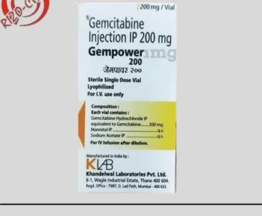 Gempower Gemcitabine 200mg Injection | Rizochem Pharmaceuticals