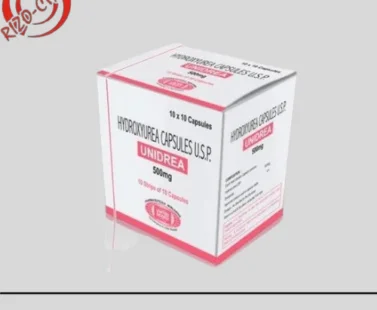 Unidrea Hydroxyurea 500mg Capsule | Rizochem Pharmaceuticals Exports