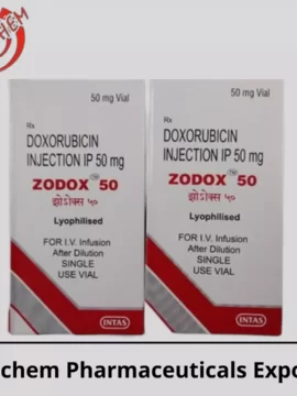 Zodox Doxorubicin 50mg Injection | Rizochem Pharmaceuticals Exporter