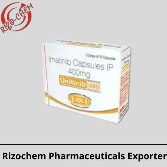 Unitinib Imatinib mesylate 400mg Capsule | Rizochem Pharmaceuticals