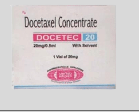 Docetec Docetaxel 20mg Injection | Rizochem Pharmaceuticals Exporter
