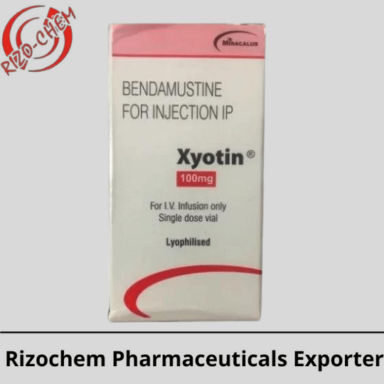 Xyotin Bendamustine 100mg Injection | Rizochem Pharmaceuticals