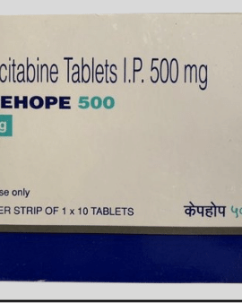 Capehope Capecitabine 500mg Tablet | Rizochem Pharmaceuticals