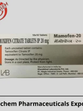 Mamofen 20 Tamoxifen Tablet | Rizochem Pharmaceuticals Exporter