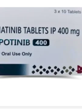 Apotinib Imatinib Mesylate 100mg Tablet - Targeted therapy for chronic myeloid leukemia and gastrointestinal stromal tumors, inhibiting cancer cell growth.