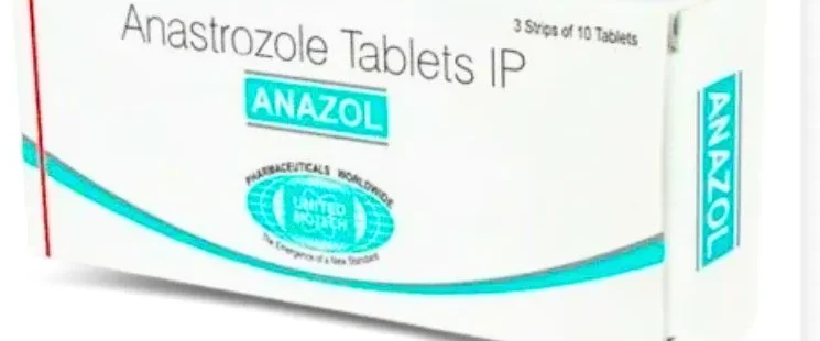 Anastrozole 1mg Tablet Anazol - Breast cancer treatment that reduces estrogen levels, slowing the growth of hormone receptor-positive tumors.
