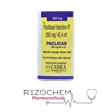 Paclicad Paclitaxel 260mg Injection - Chemotherapy treatment for cancer, offered by Rizochem Pharmaceuticals.