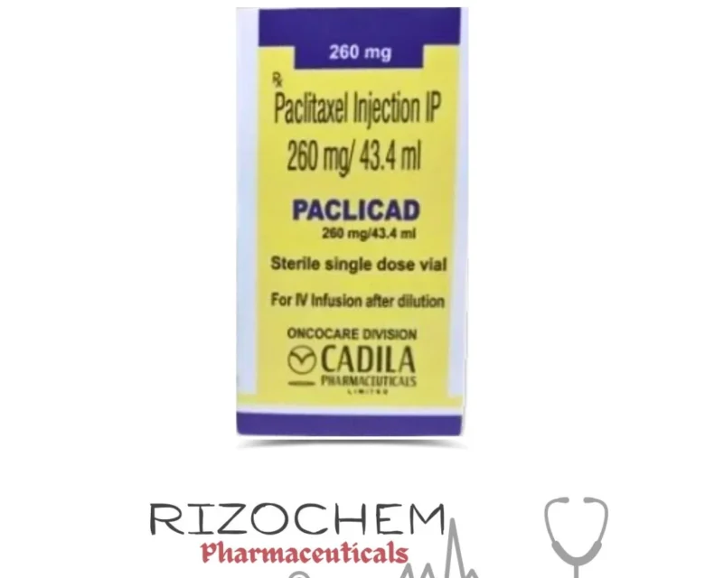 Paclicad Paclitaxel 260mg Injection - Chemotherapy treatment for cancer, offered by Rizochem Pharmaceuticals.