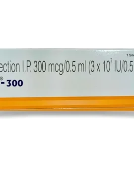 Filgrastim 300mcg Injection Emgrast - Quality Medication from Rizochem Pharmaceuticals.