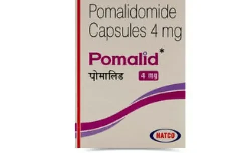 Rizochem Pharmaceuticals' Pomalidomide 4 mg Capsule Pomalid for treating multiple myeloma.