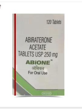 Abiraterone 250mg Tablet Abione - treatment for prostate cancer by Rizochem Pharmaceuticals Wholesaler & Exporter.