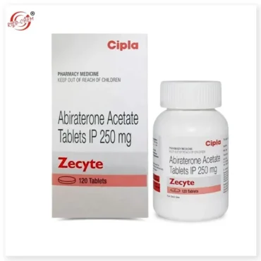 Abiraterone Acetate 250mg Tablets - Medication for managing advanced prostate cancer by inhibiting androgen production.