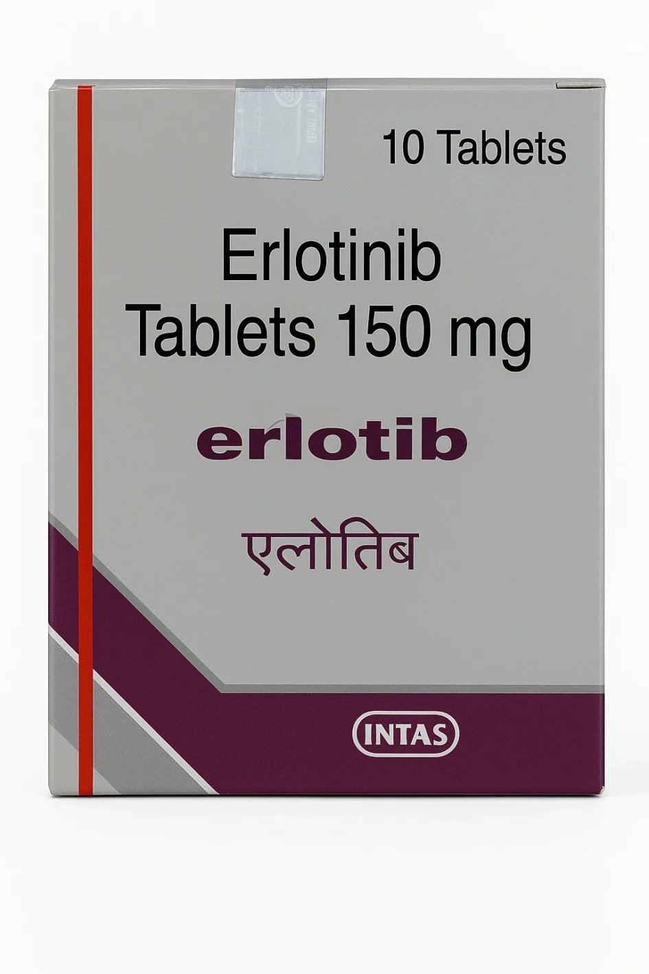 Erlotib Erlotinib 150mg Tablet – Targeted cancer therapy used in the treatment of non-small cell lung cancer and pancreatic cancer.