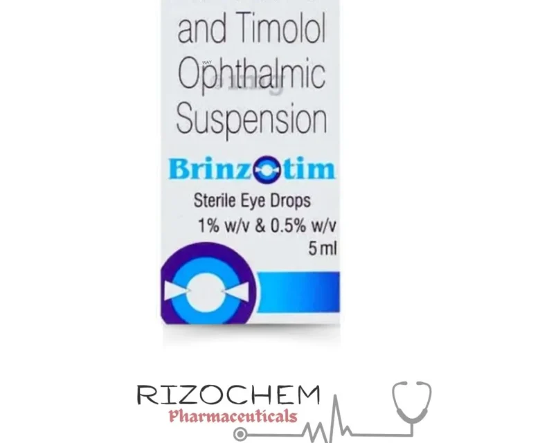 Brinzolamide and Timolol by Rizochem Pharmaceuticals