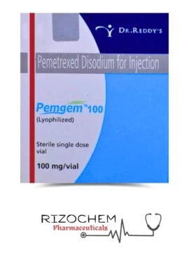 Pemetrexed Injection 100 mg Pemgem - Trusted Cancer Treatment from Rizochem Pharmaceuticals.