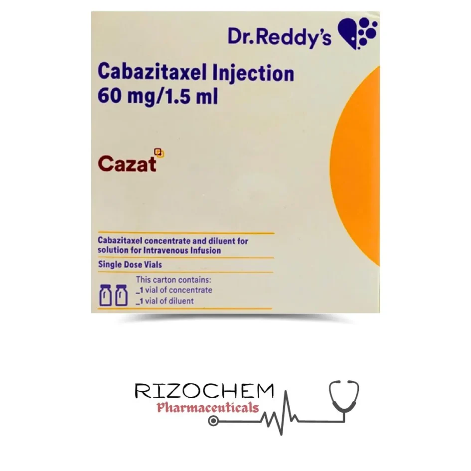 Cabazitaxel 60mg Injection Cazat - Chemotherapy Treatment