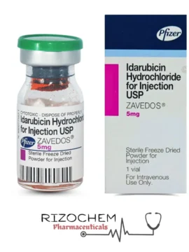 Idarubicin Injection 5mg Zavedos - Chemotherapy Treatment | Rizochem Pharmaceuticals Exporter
