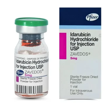 Idarubicin 5mg injection by Rizochem Pharmaceuticals
