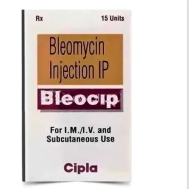Bleomycin Injection 15IU - High-quality chemotherapy medication for cancer treatment, available at Rizochem Pharmaceuticals, a trusted global wholesaler and exporter.