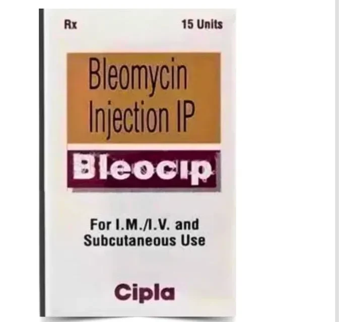 Bleomycin Injection 15IU - High-quality chemotherapy medication for cancer treatment, available at Rizochem Pharmaceuticals, a trusted global wholesaler and exporter.