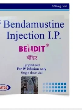 100mg Bendit Bendamustine Injection for cancer treatment by Rizochem Pharmaceuticals Wholesaler & Exporter
