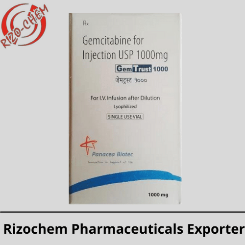 Gemtrust Gemcitabine 1000mg Injection | Rizochem Pharmaceuticals