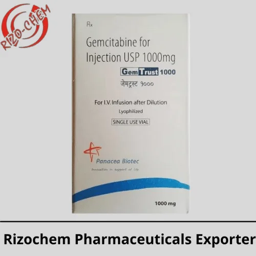 Gemtrust Gemcitabine 1000mg Injection | Rizochem Pharmaceuticals
