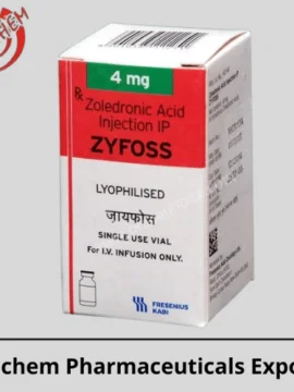 Zyfoss Zoledronic acid 4mg Injection | Rizochem Pharmaceuticals Exporter